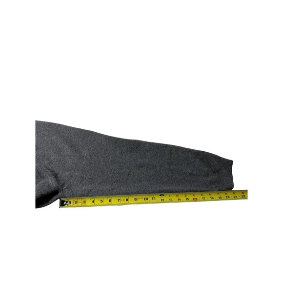 Brooks Brothers Wool sweater men’s XXL Lambswool Polo Sweater Grey Preppy NWT - Picture 5 of 6